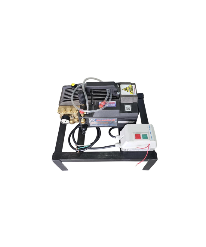 Hidrolavadora turbo trifásica con base