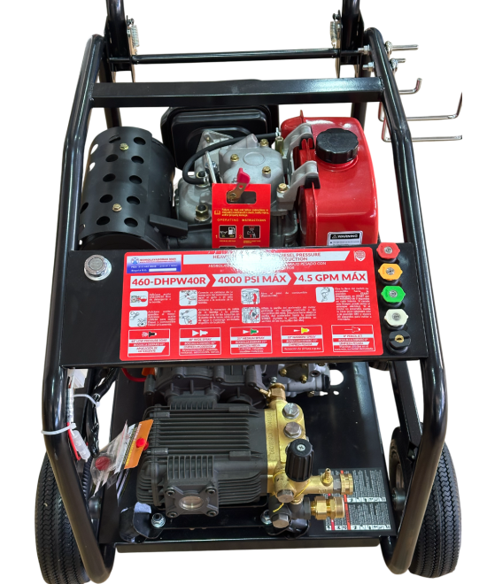 Hidrolavadora Diésel KTC | Potencia y Autonomía Total | 3600 PSI